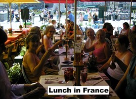 Lunch in France